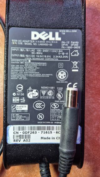 Dell 65W LA65NS0-00 – Alimentatore Originale DF263