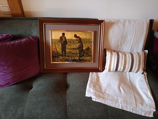 Réplica cuadro El Ángelus 56x46