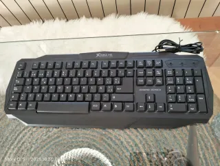 Teclado Gaming Xtrike Me Negro