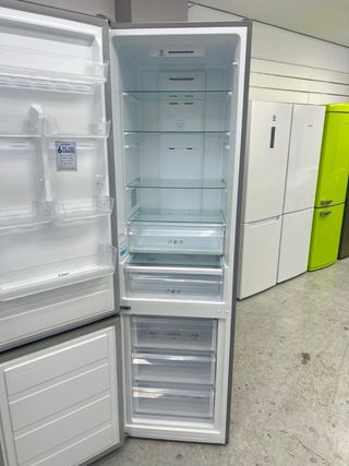 Nevera Candy plateada