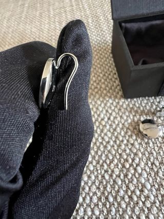 Pendientes Emporio Armani Negros y Blancos