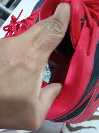 Deportivas Nike Hombre/Mujer Rojo y Negro