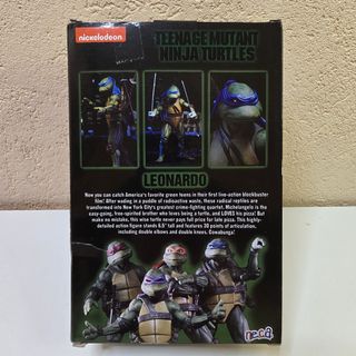 Action Figure Tartarughe Ninja NECA Leonardo
