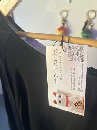 Camisa negra manga larga