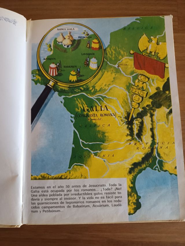 Lote 2 cómic Astérix Legionario y la Cizaña