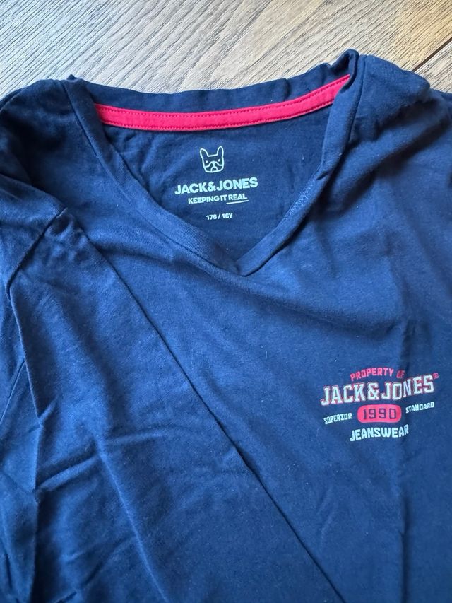 Lote 4 Camisetas Manga Larga Champion & Jack & Jon