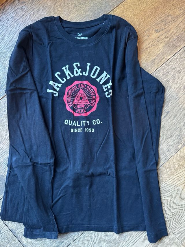 Lote 4 Camisetas Manga Larga Champion & Jack & Jon