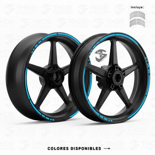 Pegatinas para llantas de moto