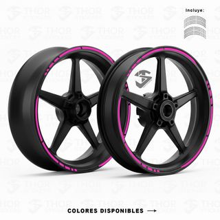 Pegatinas para llantas de moto