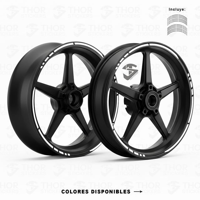 Pegatinas para llantas de moto