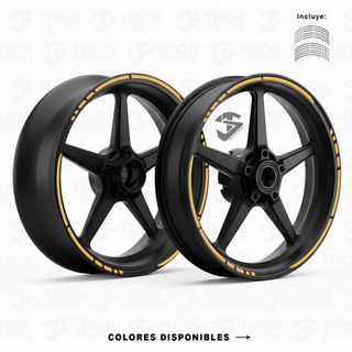 Pegatinas para llantas de moto