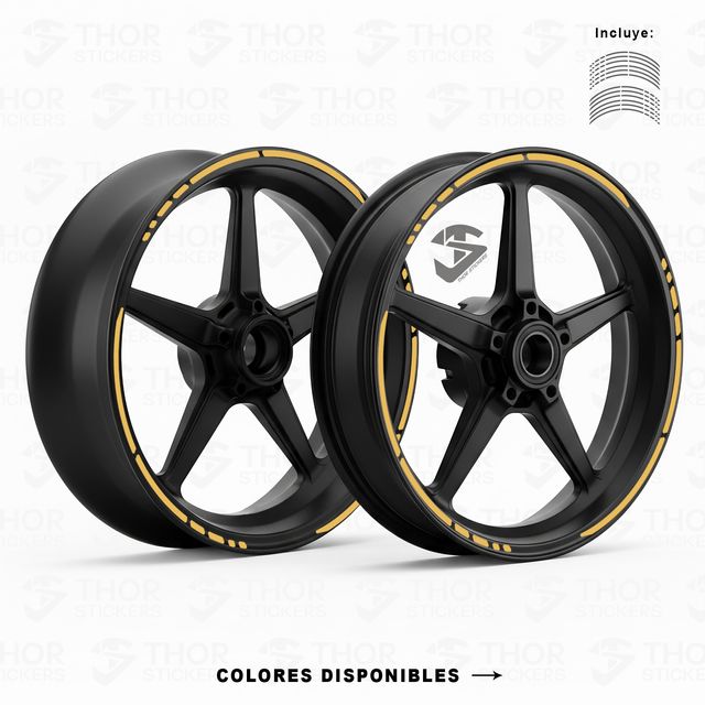 Pegatinas para llantas de moto