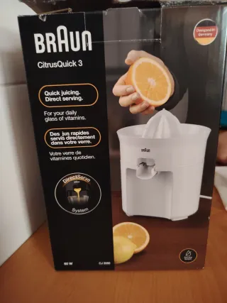 Exprimidor Braun CitrusQuick 3