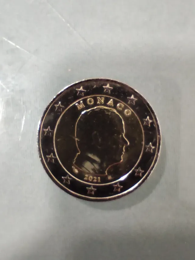Moneda 2€ Mónaco 2021
