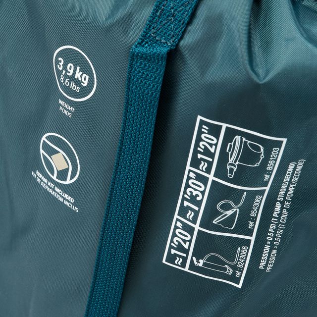 Colchón hinchable 2 personas 200x120 cm Quechua Air Comfort