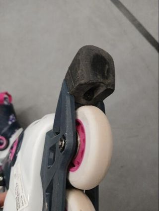 Patines Línea Niños Oxelo Play 5 Gris Rosa