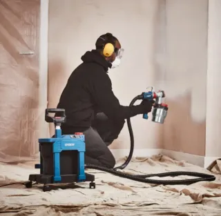 Pistola pintar Erbauer EPS800 800W HVLP a estrenar