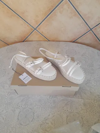 Sandalias Zalando Beige Suela Esparto