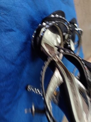 Sandali AGNES tacco alto con strass