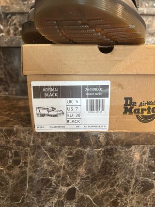 Mocassini Dr. Martens Adrian Black Stitch Smooth 