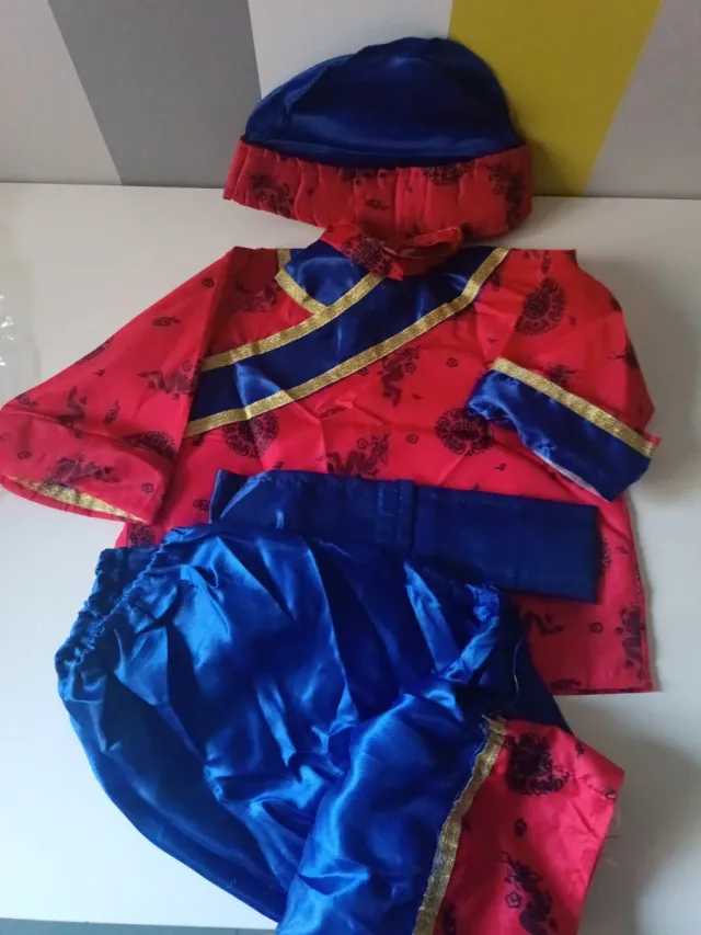 Disfraz tradicional chino niño 2/3 años