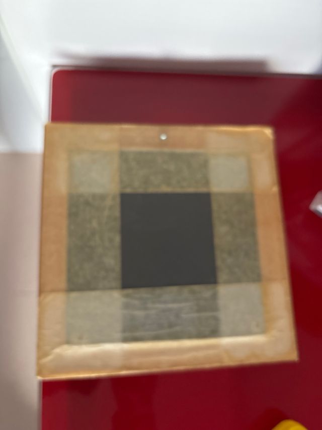 Cuadro Moneda Antigua Marco Dorado 20x20