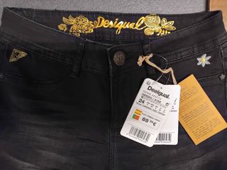 Jeans Desigual Donna Neri