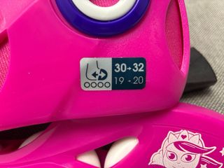 Patines Oxelo niña rosa y morado