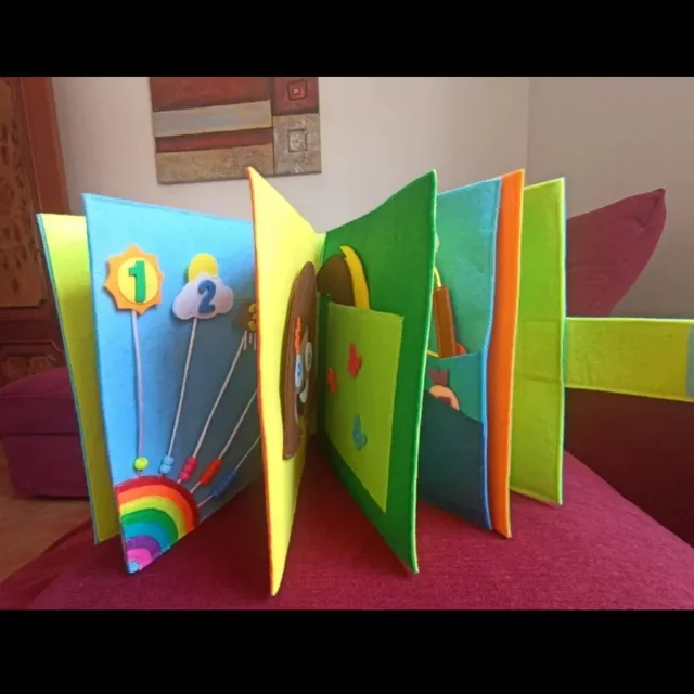 Libro de fieltro personalizado Desde 50€