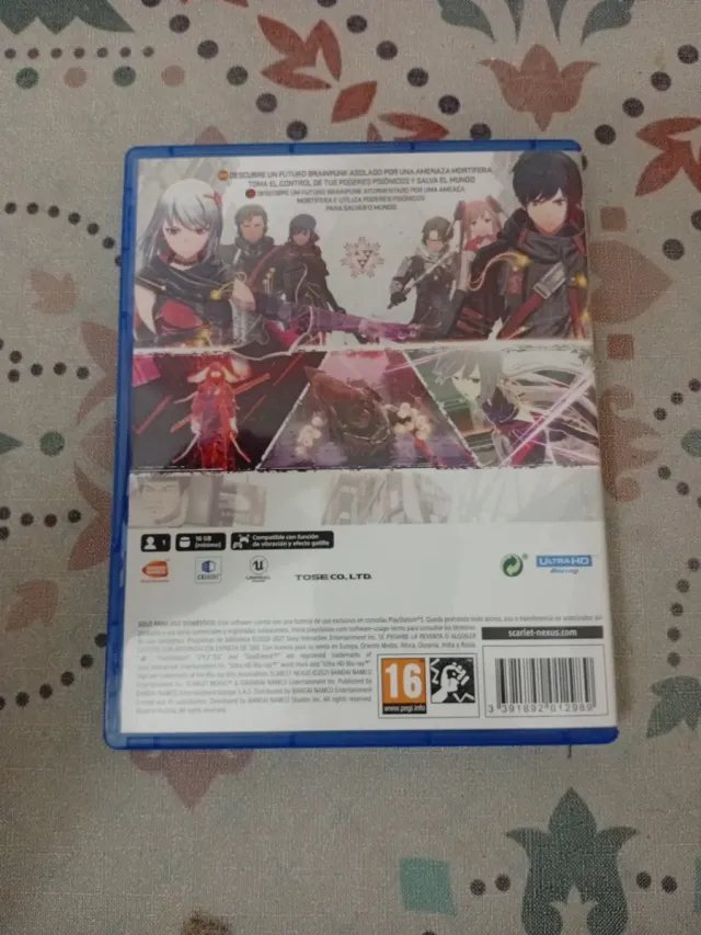 Juego PS5 Scarlet Nexus RPG