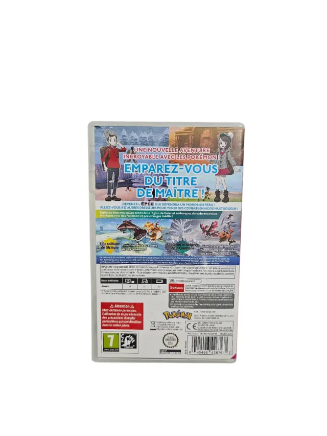 Switch Pokemon Espada + Pase De Expansion Nintendo