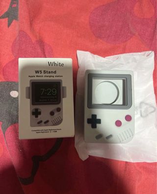 Soporte Carga Apple Watch W5 Stand Blanco