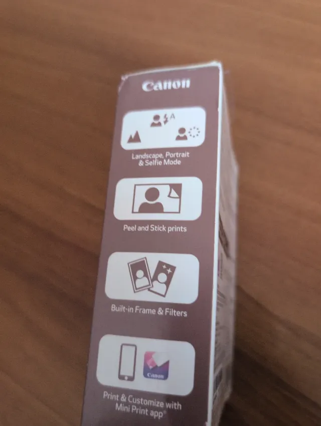 Canon Zoemini S2 Cámara Impresora Rosa