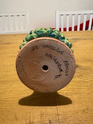 Pigna di Caltagirone ceramica decorata