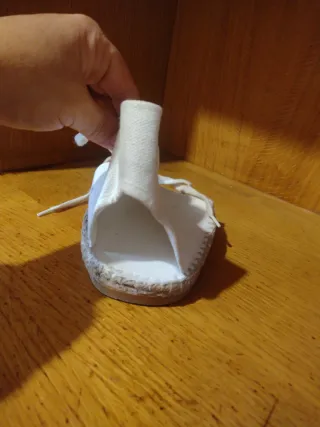 Alpargatas TOVIPIE Yute Blancas