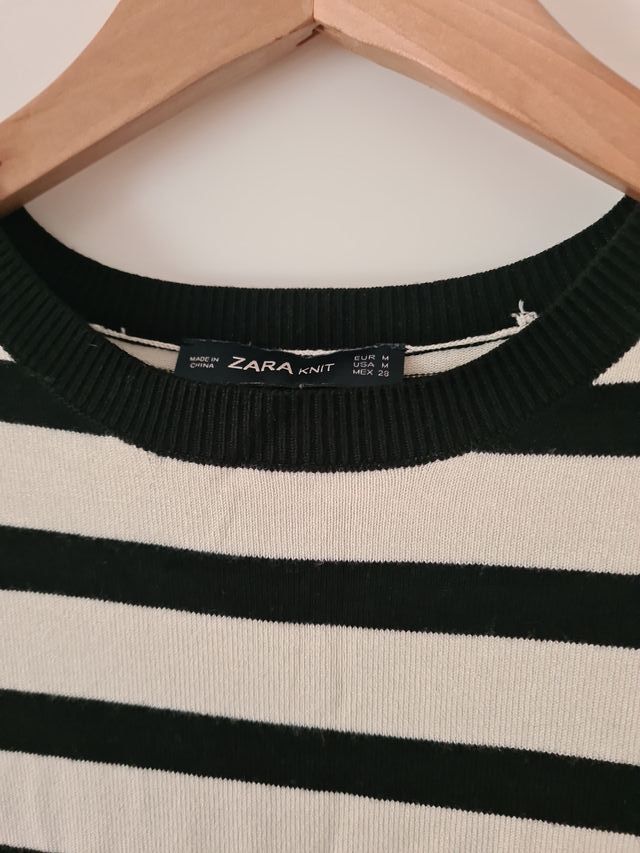 Jersey Zara Rayas Perlas
