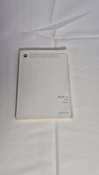 Manuale Originale Multilingua Motorola Razr V3