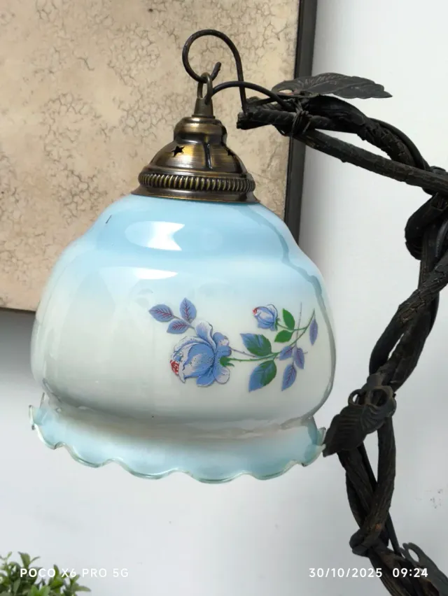 Lampada da tavolo, design proprio, tulipa, anni '60