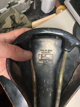 Sillín Bici Vintage San Marco Negro