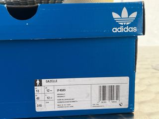 Adidas Gazelle Blancas y Azules Nuevas