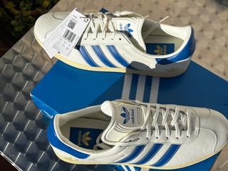 Adidas Gazelle Blancas y Azules Nuevas