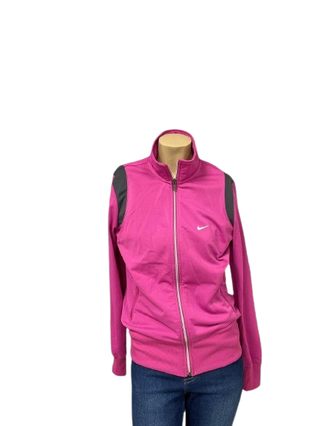 Chaqueta Nike Talla M Mujer Rosa y Gris