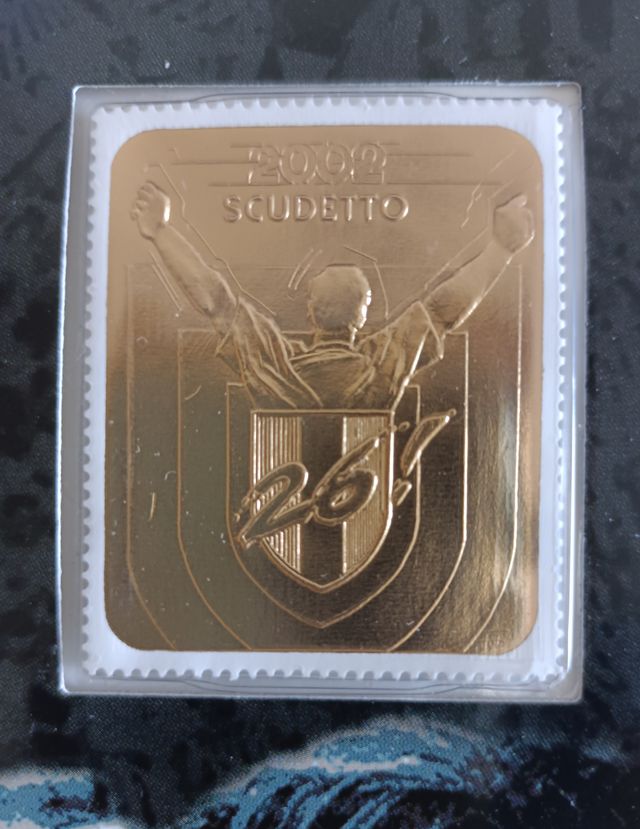 Folder filatelico Juventus Campione d'Italia