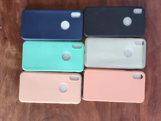 Lote 6 fundas iPhone X