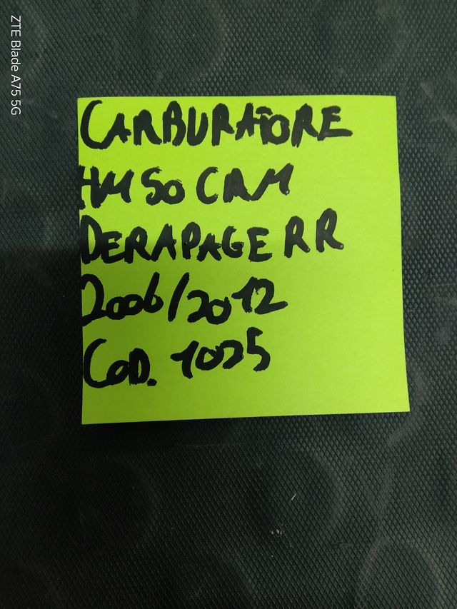 Carburatore HM 50 CRM Derapage RR