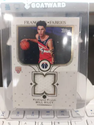 Carta NBA Will Riley Washington Wizards RC