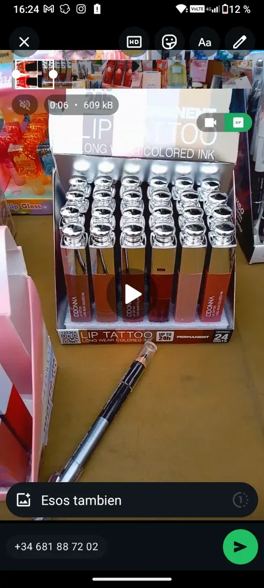 Labiales mate 24H DDONNA