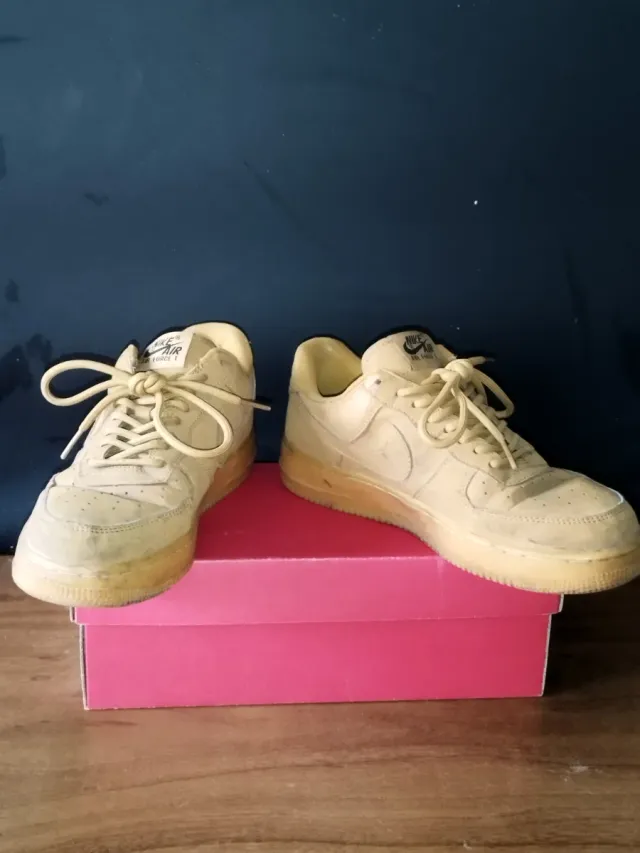 Zapatillas Nike Air Force 1 - Mostaza/Talla 40