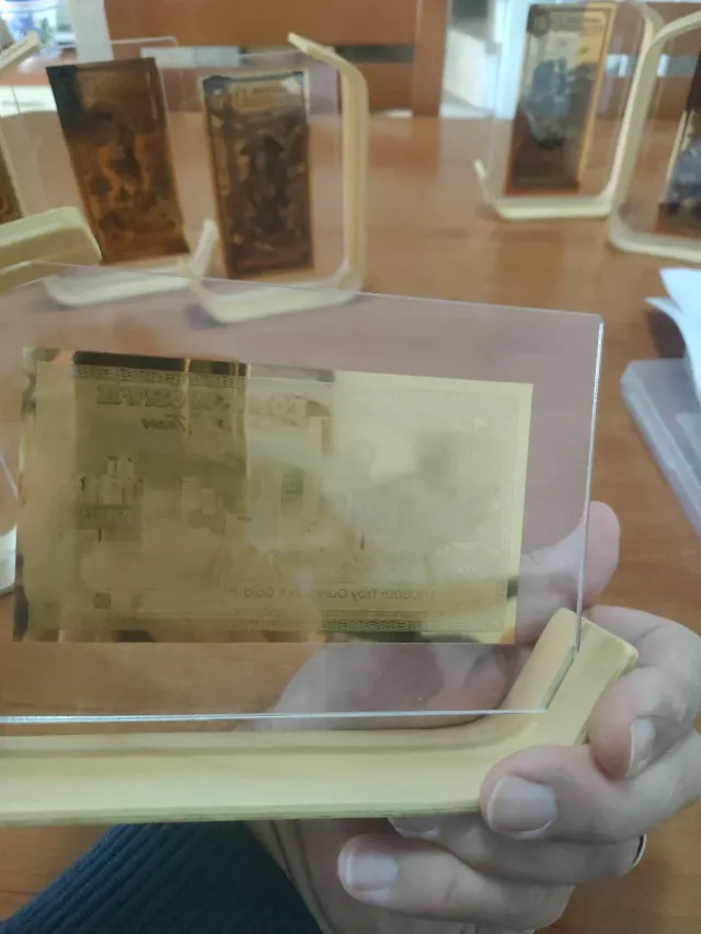 Billete Oro 1/1000 oz Dallas Fort Worth 24K