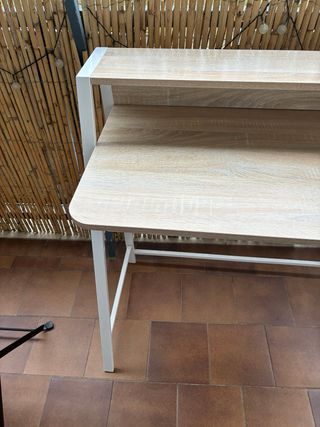 Escritorio Maison du Monde Madera y Metal